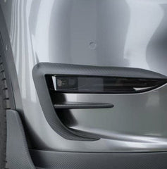 Tesla Model Y Performance AWD Long Range RWD Standard 2020 2021 2022 2023 2024 2025 with Aftermarket Parts - Front Canards Pre-preg Carbon Fiber from BCTXE Tuning