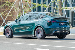 Tesla Model Y Performance AWD Long Range RWD Standard 2020 2021 2022 2023 2024 2025 with Aftermarket Parts - V1 Side Skirts Carbon Fiber from BCTXE Tuning