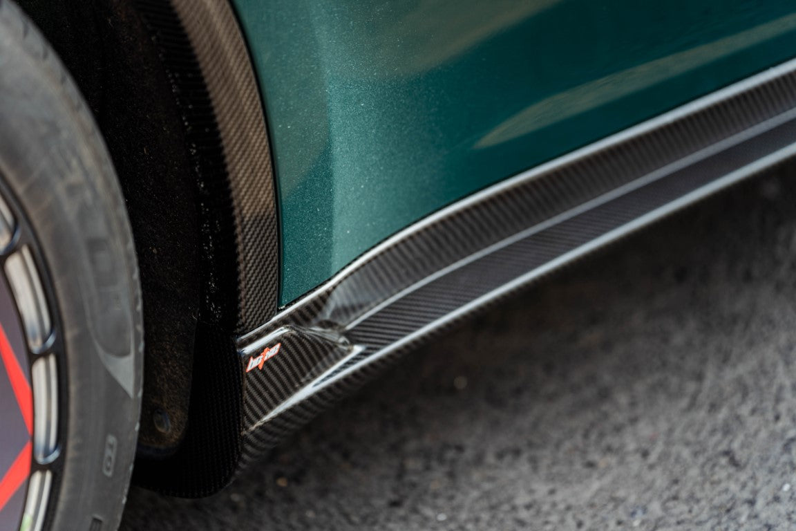 Tesla Model Y Performance AWD Long Range RWD Standard 2020 2021 2022 2023 2024 2025 with Aftermarket Parts - V2 Side Skirts Carbon Fiber from&nbsp;BCTXE Tuning