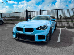 BMW M2 / M2C G87 2023-ON with Aftermarket Parts - Front Lip Pre-preg Carbon Fiber from Karbel Carbon