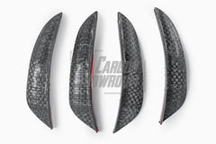 BMW 2 Series G42 230i (With M-Package Bumper) M240i 2022 2023 2024 with Aftermarket Parts - AE Style Front Canards?Carbon Fiber?from ArmorExtend