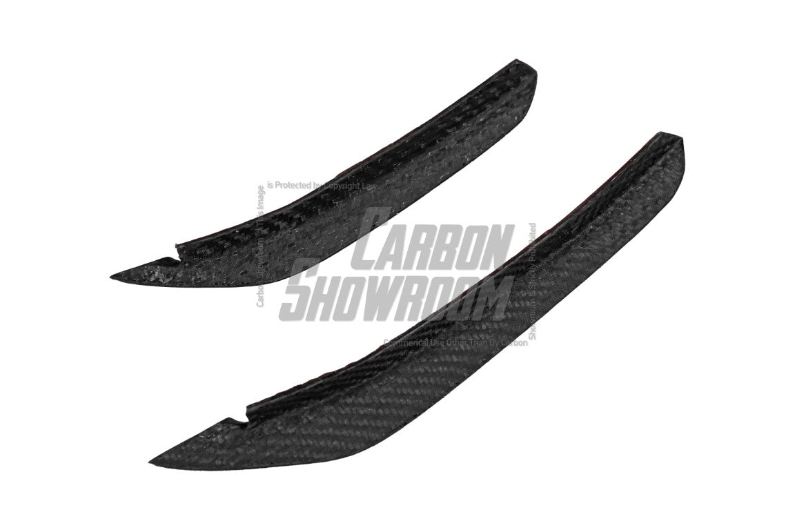 BMW 3 Series 330i M340i G20 (Pre-LCI) 2019 2020 2021 2022?with Aftermarket Parts - AE Style Front Canards Carbon Fiber from ArmorExtend