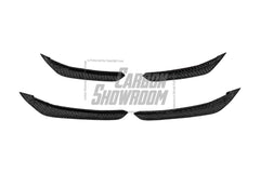 BMW 3 Series 330i M340i G20 (Pre-LCI) 2019 2020 2021 2022?with Aftermarket Parts - AE Style Front Canards Carbon Fiber from ArmorExtend