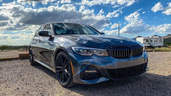 BMW 3 Series M340 330 320 G20 G21 Pre-LCI 2019-2022 with Aftermarket Parts - Front Kidney Grill ABS from Aero Republic