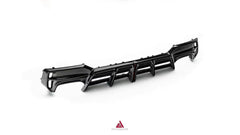 BMW 4 Series M440i 430i (With M-Package Bumper, does not fit base model) G22 G23 2020-ON with Aftermarket Parts - Plustic Series Rear Diffuser ABS from ArmorExtend