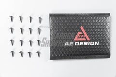 BMW 5 Series M550i 540i (With M-Package Bumper) G30 G31 LCI 2021 2022 2023 2024?with Aftermarket Parts - Plustic Style Front Lip ABS from?ArmorExtend