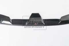 BMW 5 Series M550i 540i (With M-Package Bumper) G30 G31 LCI 2021 2022 2023 2024?with Aftermarket Parts - Plustic Style Front Lip ABS from?ArmorExtend