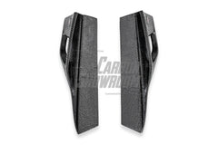 BMW 8 Series M850i 840i (With M-Package Bumper) G14 G15 G16 2018 2019 2020 2021 2022 2023 2024 with Aftermarket Parts - AE Style?Front Canards Carbon Fiber from?ArmorExtend 