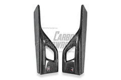 BMW 8 Series M850i 840i (With M-Package Bumper) G14 G15 G16 2018 2019 2020 2021 2022 2023 2024 with Aftermarket Parts - AE Style?Front Canards Carbon Fiber from?ArmorExtend 
