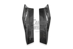 BMW 8 Series M850i 840i (With M-Package Bumper) G14 G15 G16 2018 2019 2020 2021 2022 2023 2024 with Aftermarket Parts - AE Style?Front Canards Carbon Fiber from?ArmorExtend 