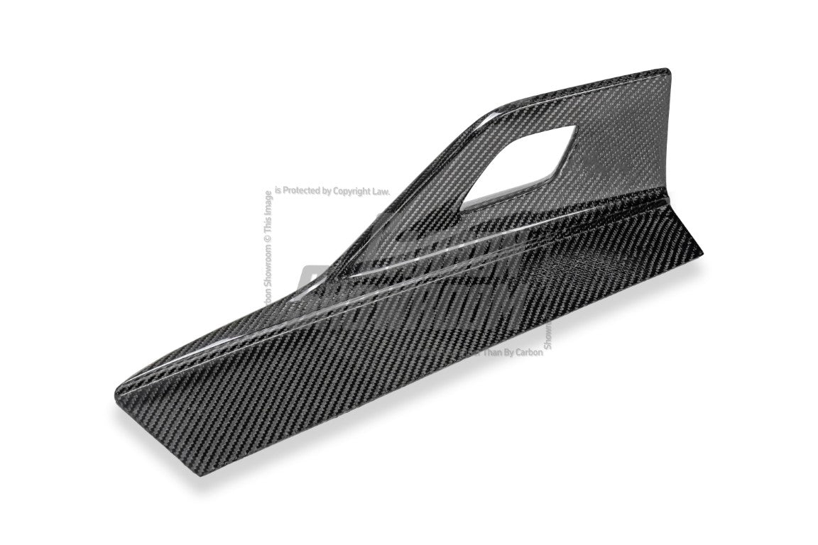 BMW 8 Series M850i 840i (With M-Package Bumper) G14 G15 G16 2018 2019 2020 2021 2022 2023 2024 with Aftermarket Parts - AE Style?Front Canards Carbon Fiber from?ArmorExtend 