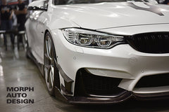 MAD Style BMW F30 F32 M3 M4 GT Carbon Fiber Canards