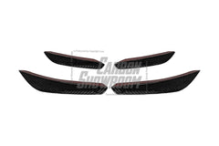 BMW I4 M50 / e Drive 40 G26 2022-ON & 4 Series Gran Coupe M440i 430i G26 2022-ON?(with M-package bumper, does not fit base model) with Aftermarket Parts - AE Style Carbon Fiber Front Canards from ArmorExtend