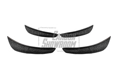 BMW I4 M50 / e Drive 40 G26 2022-ON & 4 Series Gran Coupe M440i 430i G26 2022-ON?(with M-package bumper, does not fit base model) with Aftermarket Parts - AE Style Carbon Fiber Front Canards from ArmorExtend