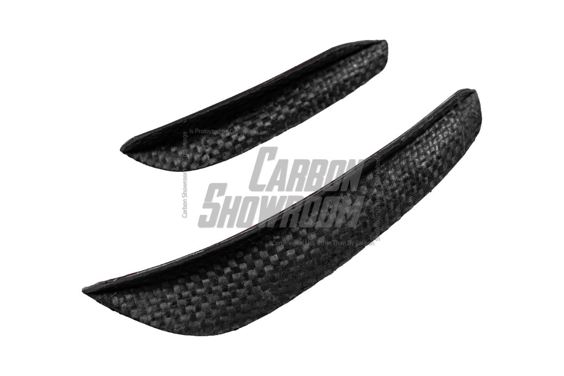 BMW I4 M50 / e Drive 40 G26 2022-ON & 4 Series Gran Coupe M440i 430i G26 2022-ON?(with M-package bumper, does not fit base model) with Aftermarket Parts - AE Style Carbon Fiber Front Canards from ArmorExtend