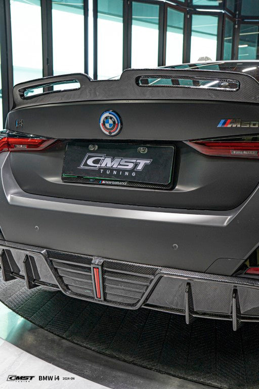 BMW I4 M50 / e Drive 40 G26 2022-ON with Aftermarket Parts - Pre-preg Carbon Fiber Full Body Kit Package from CMST Tuning