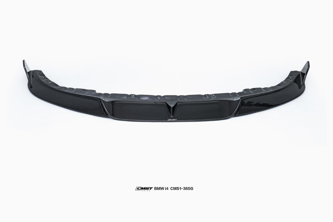 BMW I4 M50 / e Drive 40 G26 2022-ON & 4 Series Gran Coupe M440i 430i G26 2022-ON with Aftermarket Parts - Pre-preg Carbon Fiber Front Lip from  CMST Tuning