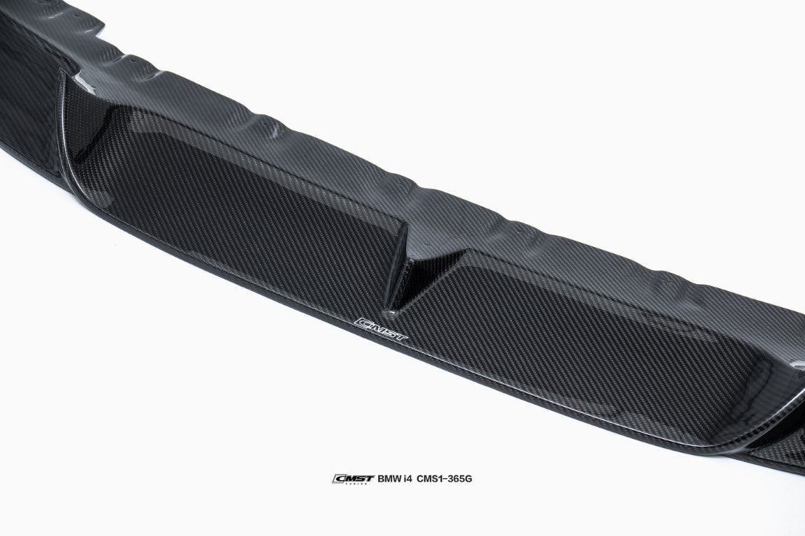 BMW I4 M50 / e Drive 40 G26 2022-ON & 4 Series Gran Coupe M440i 430i G26 2022-ON with Aftermarket Parts - Pre-preg Carbon Fiber Front Lip from  CMST Tuning