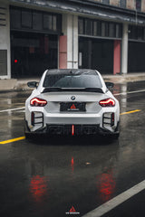 BMW M2/C G87 2023 2024 & 2 Series 230i M240i G42 2022 2023 2024 with Aftermarket Parts - ART V3 Style Rear Spoiler Carbon Fiber from ArmorExtend
