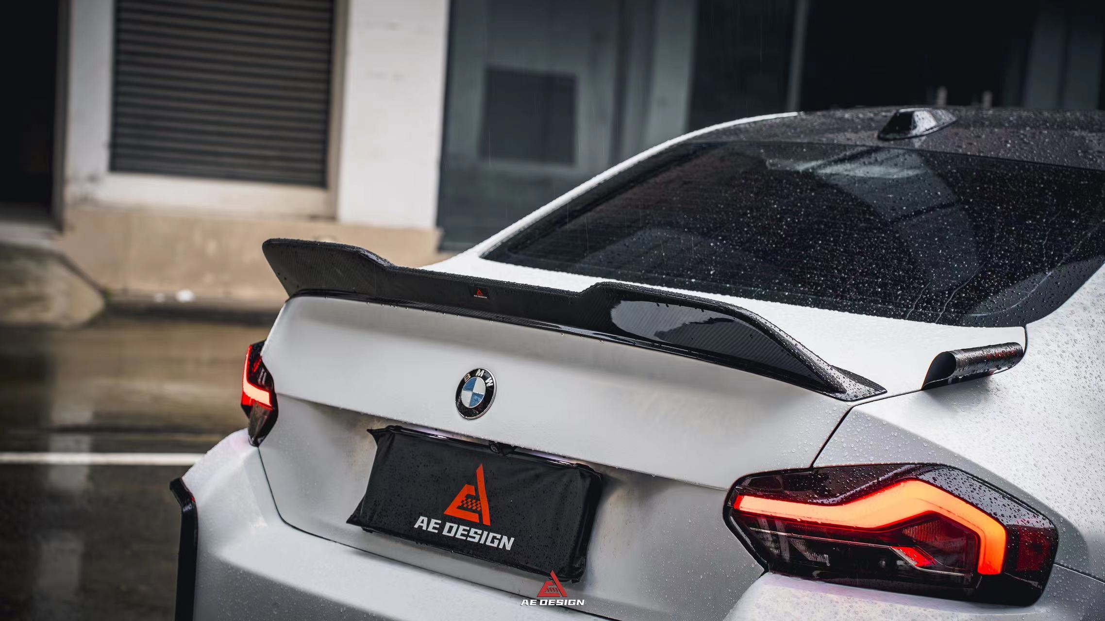 BMW M2/C G87 2023-ON & 2 Series 230i M240i G42 2022-ON with Aftermarket Parts - ART V3 Style Carbon Fiber Rear Wing from ArmorExtend