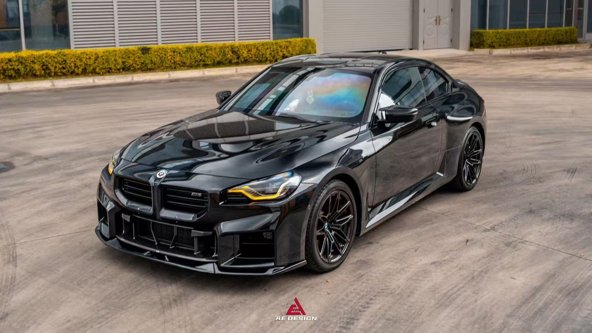 BMW M2C M2 G87 2023-ON with Aftermarket Parts - Front Lip ABS from ArmorExtend