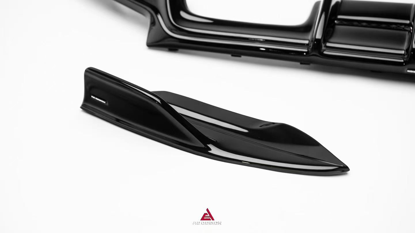 BMW M2C M2 G87 2023-ON with Aftermarket Parts - Rear Diffuser & Canards ABS from?ArmorExtend