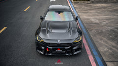 BMW M2CS M2 G87 2023-ON & 2 Series M240i 230i G42 2022-ON with Aftermarket Parts - ART Hood Bonnet Dry Pre-preg Carbon Fiber from ArmorExtend