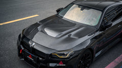 BMW M2CS M2 G87 2023-ON & 2 Series M240i 230i G42 2022-ON with Aftermarket Parts - ART Hood Bonnet Dry Pre-preg Carbon Fiber from ArmorExtend