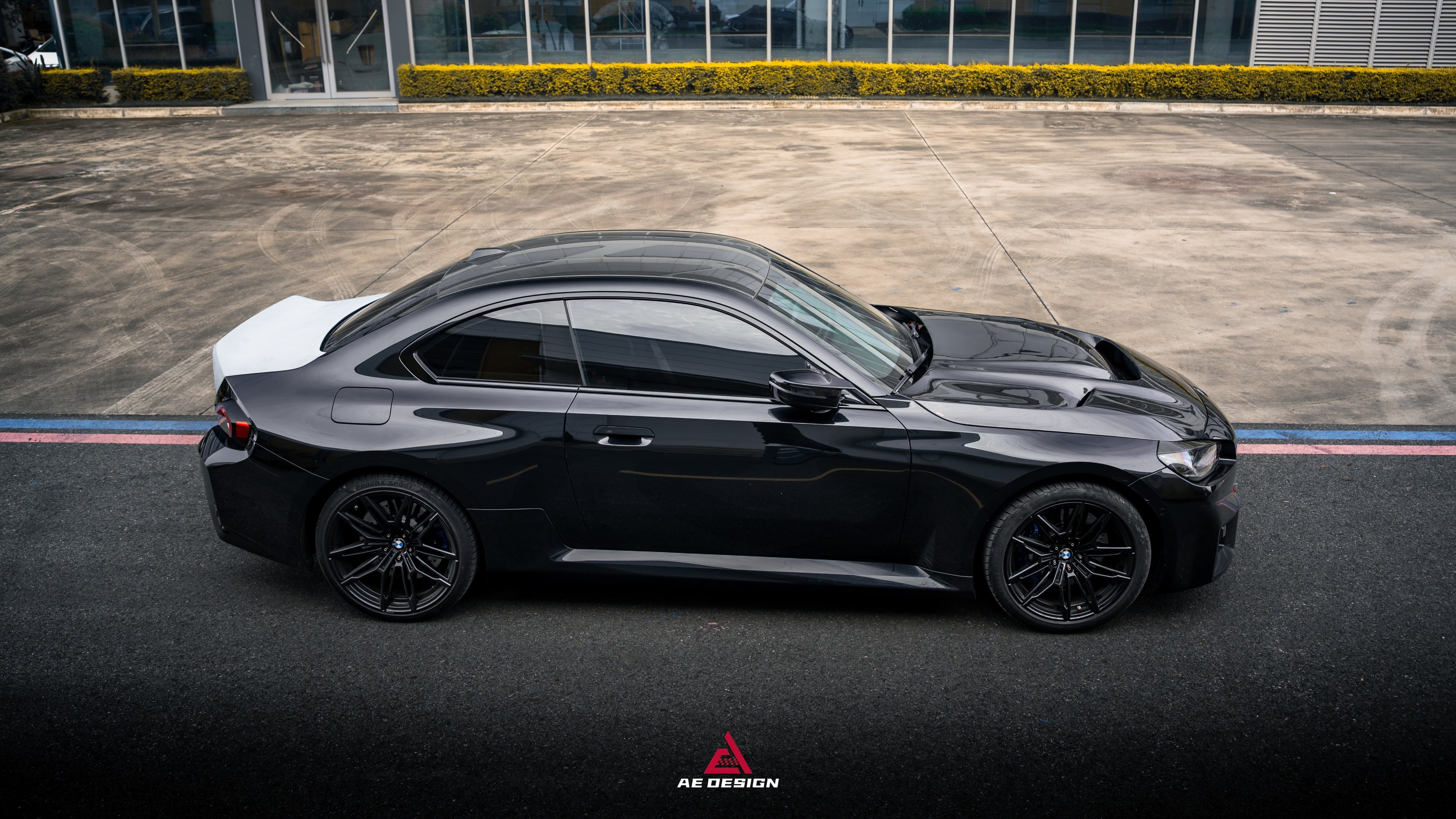 BMW M2CS M2 G87 2023-ON & 2 Series M240i 230i G42 2022-ON with Aftermarket Parts - ART Hood Bonnet Dry Pre-preg Carbon Fiber from ArmorExtend