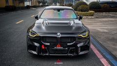 BMW M2CS M2 G87 2023-ON & 2 Series M240i 230i G42 2022-ON with Aftermarket Parts - ART Hood Bonnet Dry Pre-preg Carbon Fiber from ArmorExtend