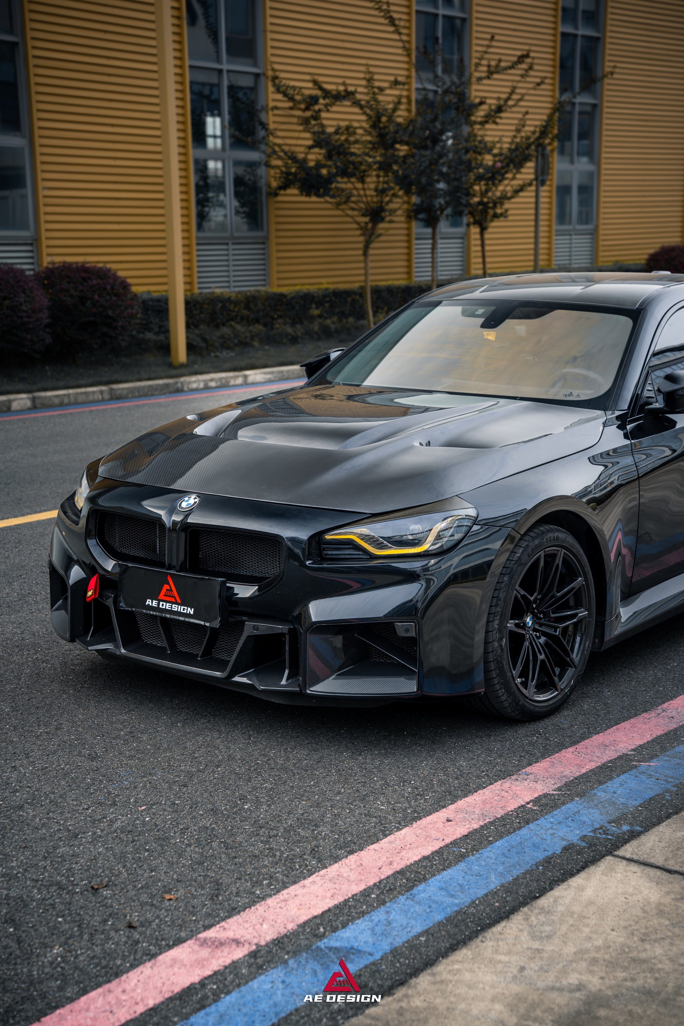 BMW M2CS M2 G87 2023-ON & 2 Series M240i 230i G42 2022-ON with Aftermarket Parts - ART Hood Bonnet Dry Pre-preg Carbon Fiber from ArmorExtend