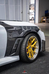 BMW M2 & M2C G87 2023 2024 with Aftermarket Parts - AE V2 Style Front Fenders Carbon Fiber from ArmorExtend