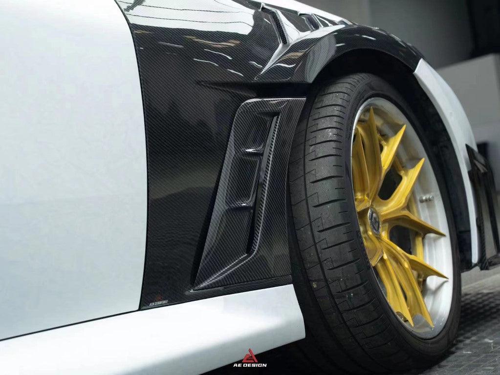 BMW M2 & M2C G87 2023 2024?with Aftermarket Parts - AE V2 Style Front Fenders Carbon Fiber from ArmorExtend