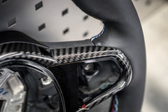 BMW M2 & M2C G87 2023 2024?with Aftermarket Parts - AE Style Steering Wheel?Carbon Fiber & Black Leather?from ArmorExtend