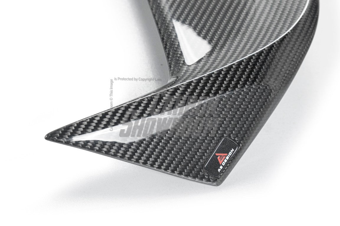 BMW M3CS M3C M3 G81 2021-ON & 3 Series M340i 330i G21 (Fits Both Pre-LCI & LCI) 2019-ON with Aftermarket Parts - Rear Roof Spoiler Dry Pre-preg Carbon Fiber from ArmorExtend