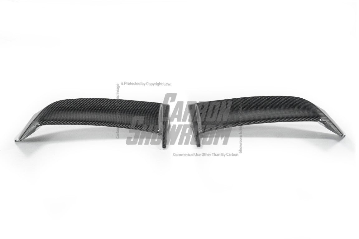 BMW M3CS M3C M3 G81 2021-ON & 3 Series M340i 330i G21 (Fits Both Pre-LCI & LCI) 2019-ON with Aftermarket Parts - Rear Roof Spoiler Dry Pre-preg Carbon Fiber from ArmorExtend