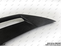 BMW M3 G80 2021-ON & 3 Series M340i 330i G20 (Fits Both Pre-LCI & LCI) 2019-ON with Aftermarket Parts - Adro V2 Style Rear Lip Ducktail Spoiler Dry Pre-preg Carbon Fiber from Aero Republic