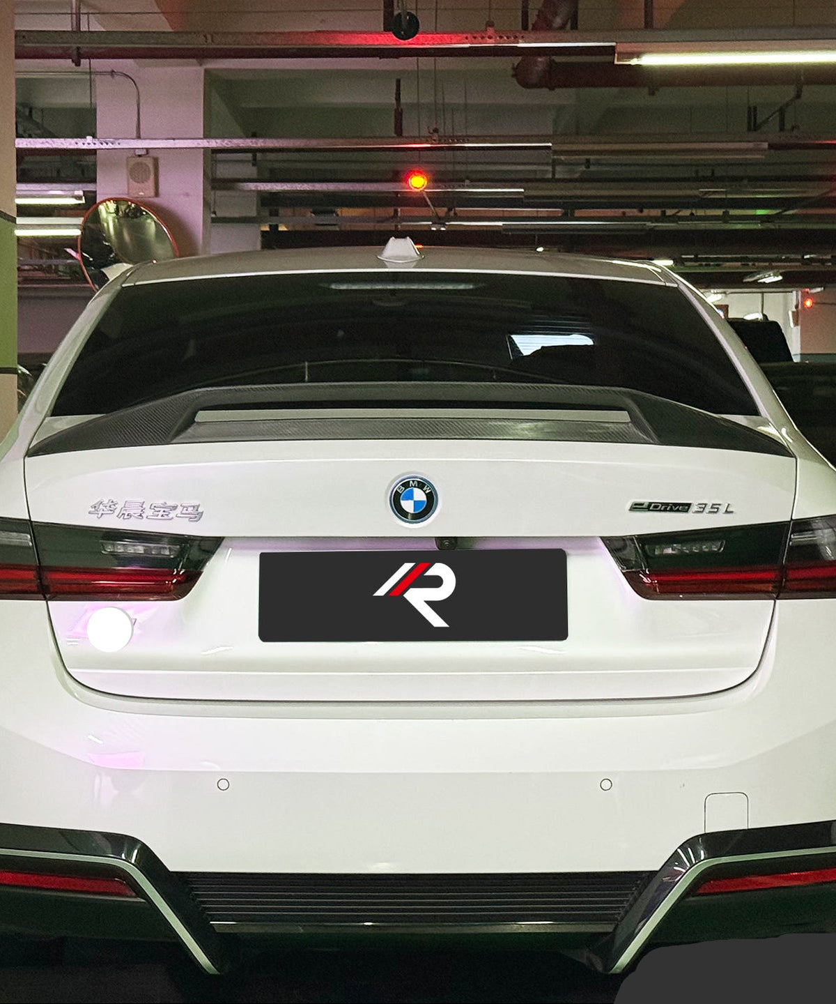 BMW M3 G80 2021-ON & 3 Series M340i 330i G20 (Fits Both Pre-LCI & LCI) 2019-ON with Aftermarket Parts - Adro V2 Style Rear Lip Ducktail Spoiler Dry Pre-preg Carbon Fiber from Aero Republic
