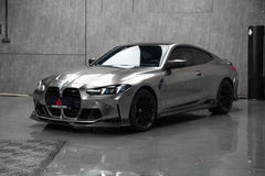 BMW M3 G80 G81 2021 2022 2023 2024 & M4 G82 G83 2021 2022 2023 2024 with Aftermarket Parts - AE Style Side Skirts Carbon Fiber?from ArmorExtend