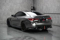 BMW M3 G80 G81 2021 2022 2023 2024 & M4 G82 G83 2021 2022 2023 2024 with Aftermarket Parts - AE Style Side Skirts Carbon Fiber?from ArmorExtend