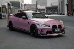 BMW M3 G80 G81 2021-ON & M4 G82 G83 2021-ON with Aftermarket Parts - AE Style Carbon Fiber Side Skirts from ArmorExtend