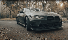 BMW M3 / M3C G80/G81 2021-ON & M4 / M4C G82/G83 2021-ON with Future Design Carbon's Aftermarket Parts - Front Lip MTC Carbon Fiber / FRP