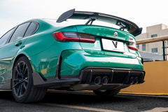 BMW M3 M3C M3CS G80 2021-ON & 3 Series M340i 330i (Fits Both Pre-LCI & LCI) G20 2019-ON with Aftermarket Parts - Rear Wing Dry Pre-preg Carbon Fiber from Ventus Veloce