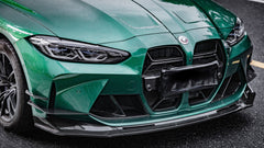 BMW M3 M3C M3CS G80 G81 2021 2022 2023 2024 & M4 M4C M4CS G82 G83 2021 2022 2023 2024 with Aftermarket Parts - MP Style Air Duct Replacement Pre-preg Carbon Fiber from Aero Republic