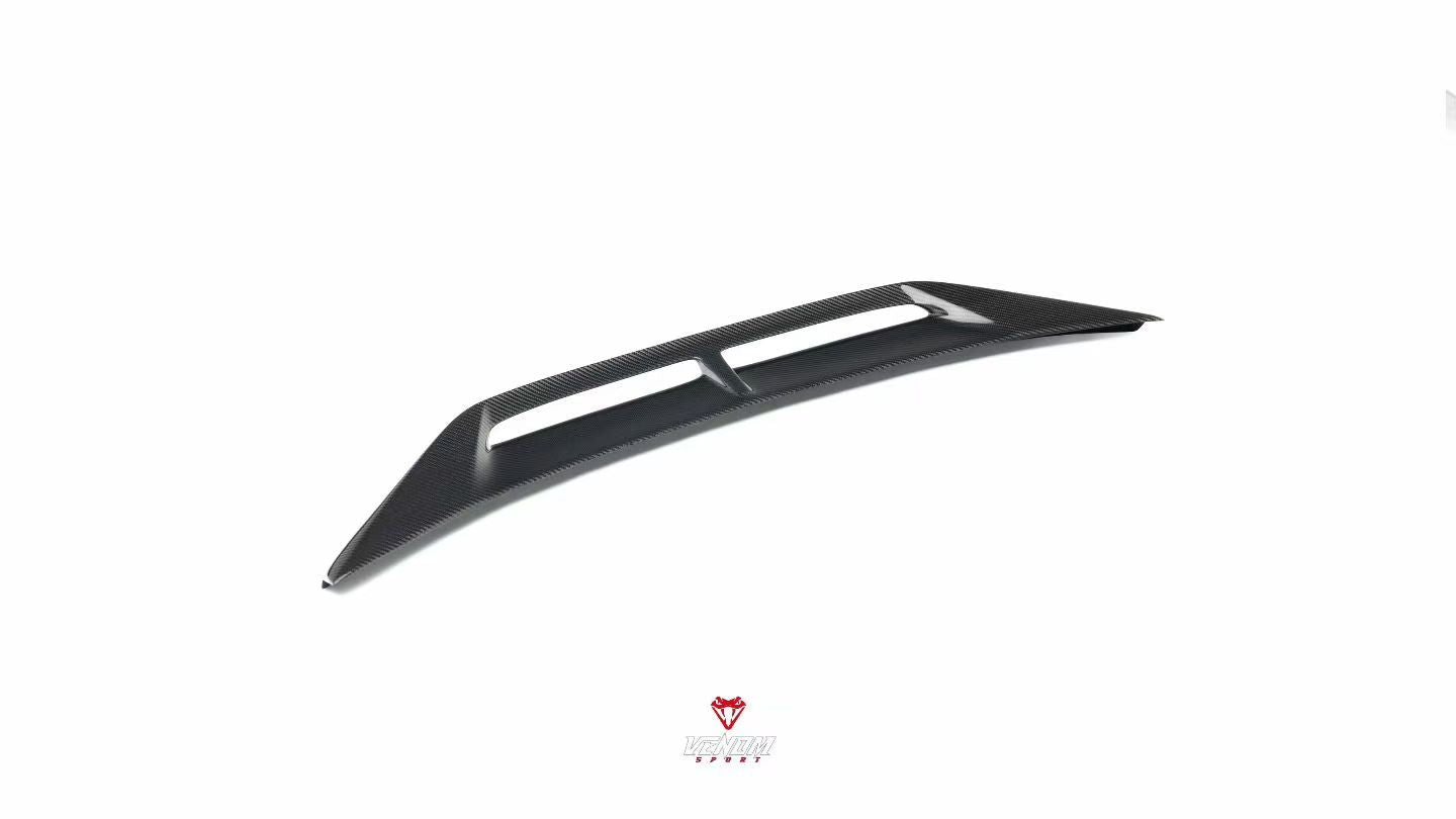  BMW M4 G82 2021-ON & 4 Series G22 430i M440i 2020-ON with Aftermarket Parts - Venom Sport Series Style Rear Lip Ducktail Spoiler Dry Pre-preg Carbon Fiber from ArmorExtend
