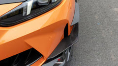 BMW M3 G80 G81 2021-ON & M4 G82 G83 2021-ON with Aftermarket Parts - Venom Sport Series Style Front Canards Dry Pre-preg Carbon Fiber from ArmorExtend