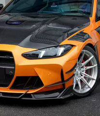 BMW M3 G80 G81 2021-ON & M4 G82 G83 2021-ON with Aftermarket Parts - Venom Sport Series Style Front Canards Dry Pre-preg Carbon Fiber from ArmorExtend