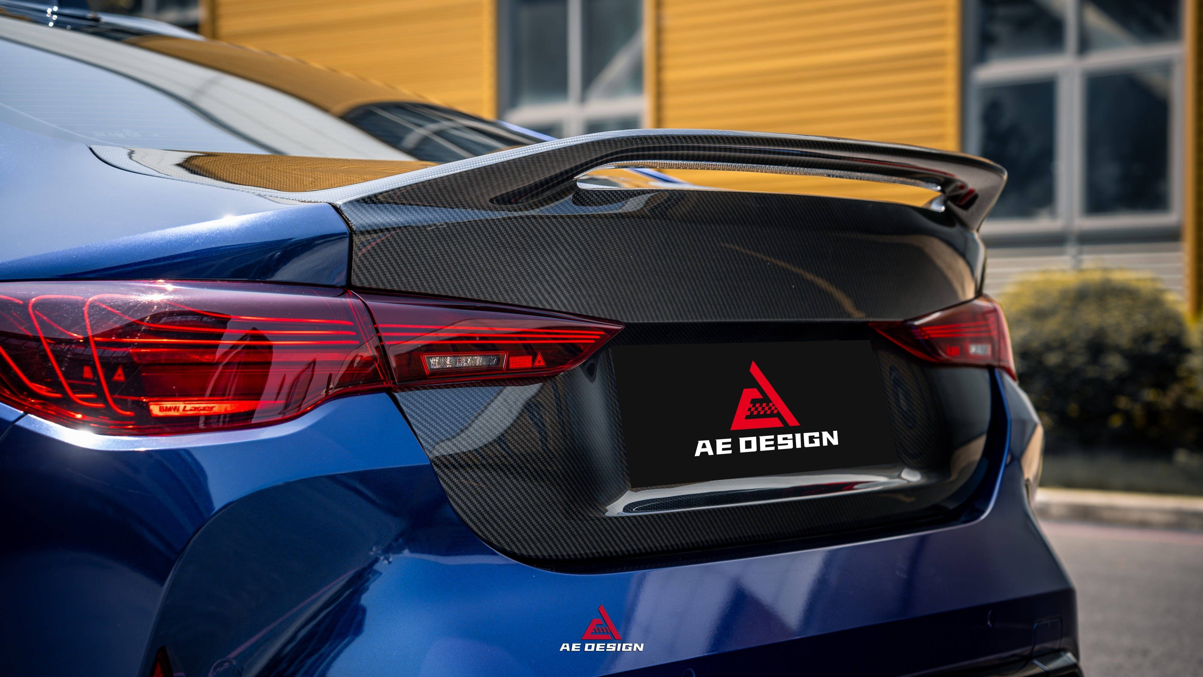 BMW M4 G82 2021-ON & 4 Series G22 430i M440i 2020-ON with Aftermarket Parts - ART V2 Rear Trunk Dry Pre-preg Carbon Fiber from ArmorExtend