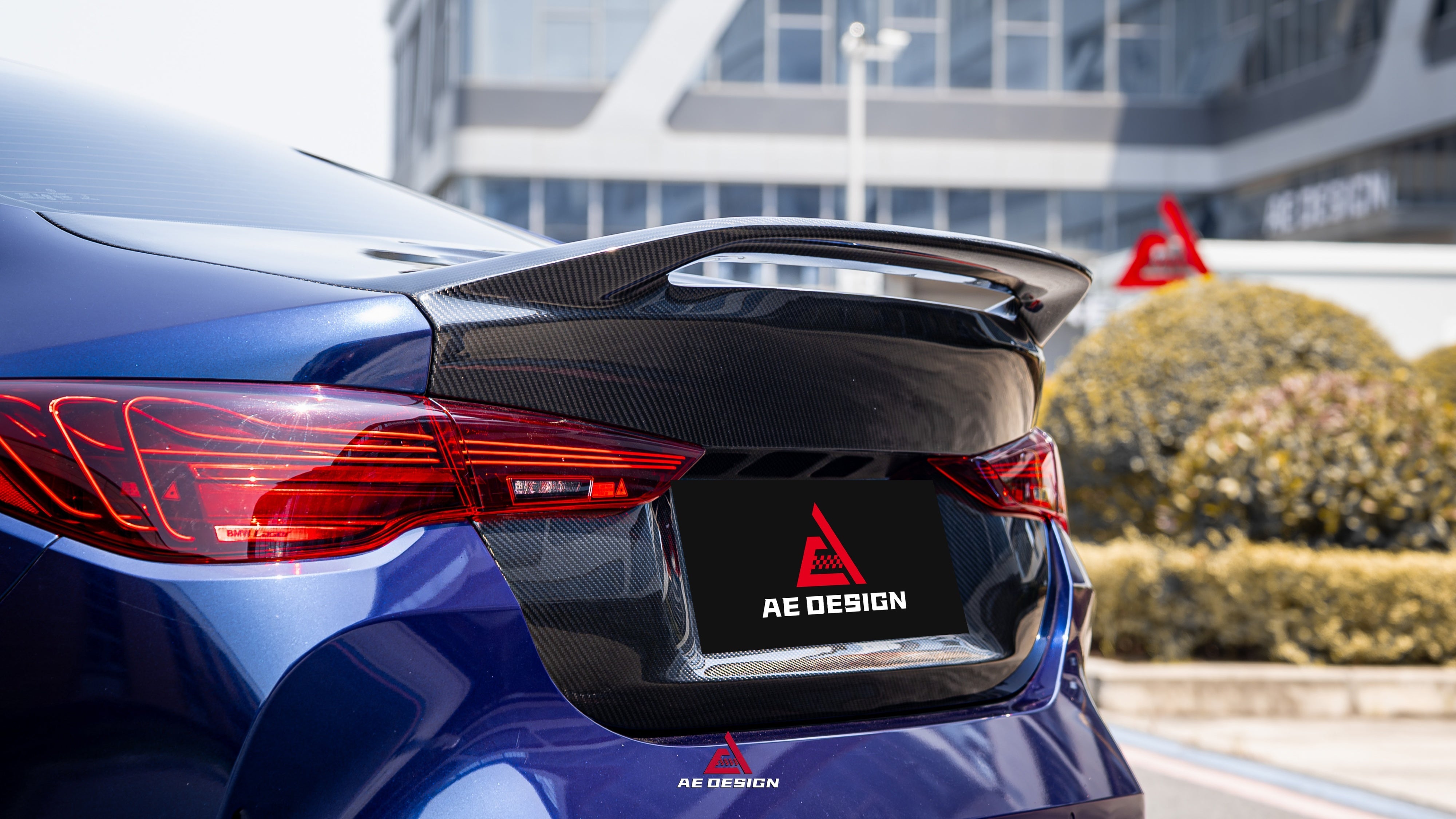 BMW M4 G82 2021-ON & 4 Series G22 430i M440i 2020-ON with Aftermarket Parts - ART V2 Rear Trunk Dry Pre-preg Carbon Fiber from ArmorExtend