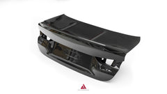 BMW M4 G82 2021-ON & 4 Series G22 430i M440i 2020-ON with Aftermarket Parts - ART V2 Rear Trunk Dry Pre-preg Carbon Fiber from ArmorExtend